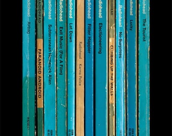 Radiohead 'OK Computer' Album As Books Poster Print