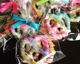 Chocolate Covered Mini Pretzel Twists - Two Dozen