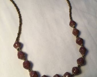 The Beige Peace Necklace