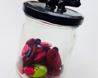 Dinosaur | Storage Jar | Diplodocus | Raptor | T-rex | Stegosaurus | Triceratops | Glitter | Toy | Gift