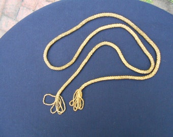 Beaded rope necklace | Etsy