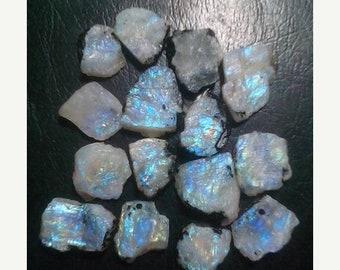 80% OFF SALE Rainbow Moonstone Rough Druzy