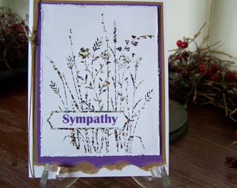 Handmade Sympathy Card