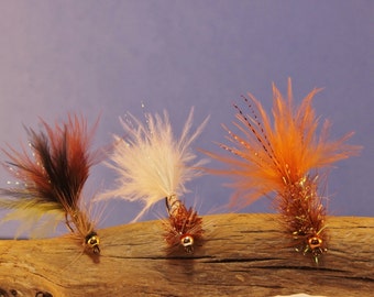 Mini-Wooly Bugger Fly Selection, Hand-tied Flies, Fly Fishing Flies, Streamers, Wooly Buggers, Fishing Flies In A Box, Trout Flies