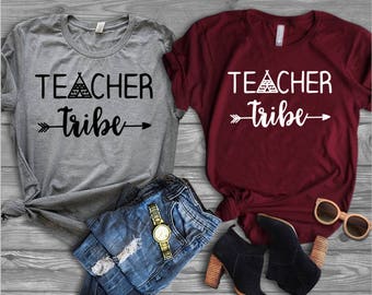 Teacher Tribe Shirt//Teacher Shirt//Shirts for Teachers//Gift for Teacher//Teacher Team Shirt