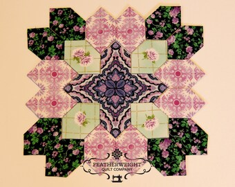 Lucy Boston Patchwork of the Crosses - Traditional Block kit #15
