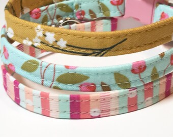Cat Collar Breakaway ~ Cat Collar with Bell - Cat Collar - Kitten Collar - Kitten Play Collar - Kitten Play