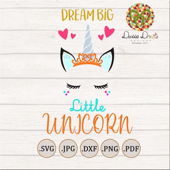 Download Dream Big Little Unicorn SVG Unicorn Clip Art Cute Unicorn