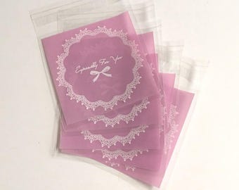 To provide plastic bags purple
