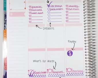 Planner Stamps, Planner Stamps for Erin Condren Life Planner, Planner Stickers, Planning Stamps, Stamps for Life Planner