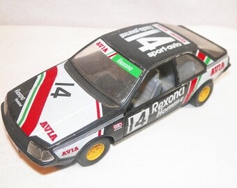 Vintage RENAULT FUEGO Collectable Car, Made In Itally, BURAGO Scala 1/24, Old Vintage Race Car, Rare Old Car, Antiqu?, Hard To Find Car