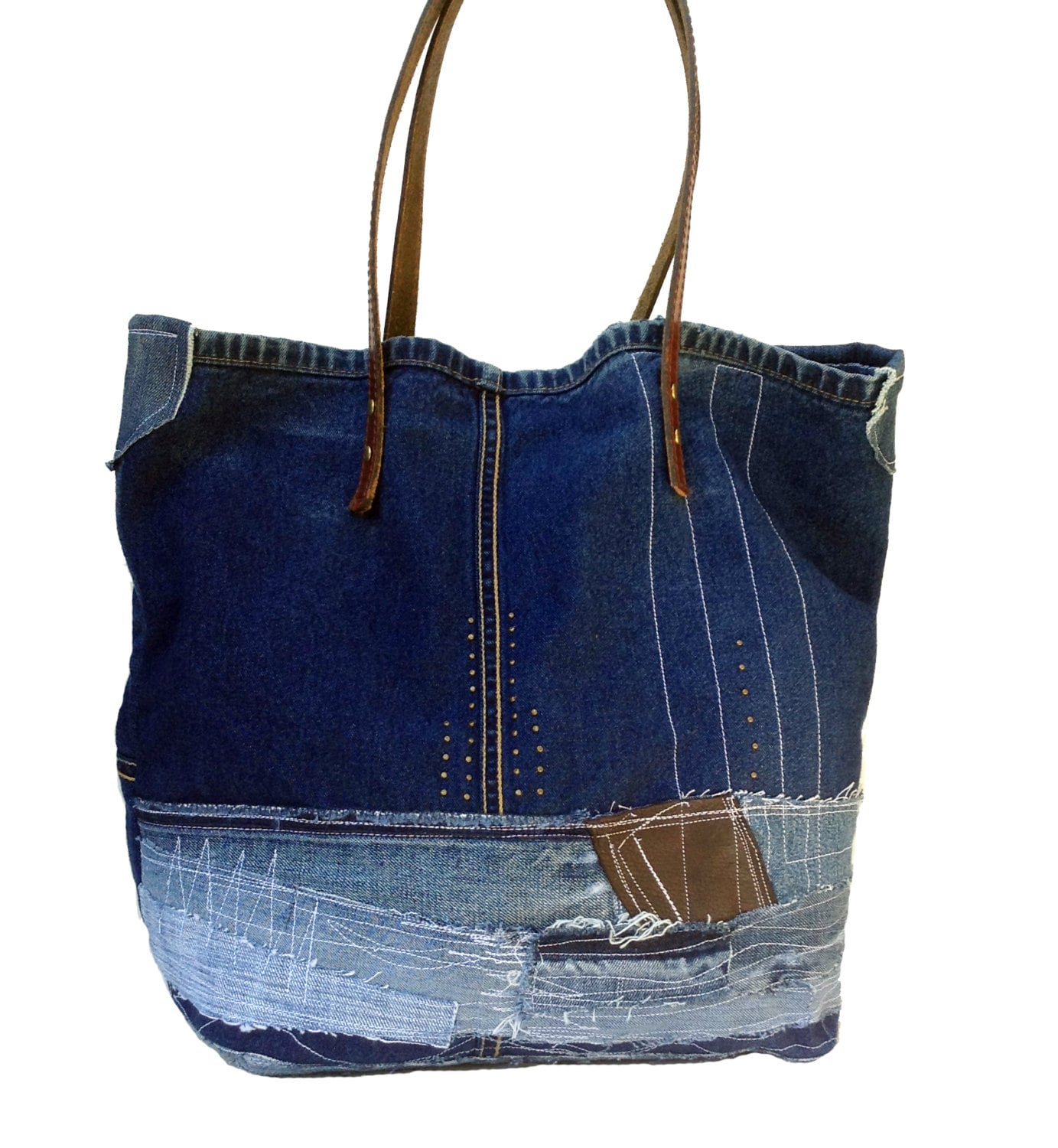 Denim Bag Denim Tote Bag Denim Shoulder Bag Borsa Denim