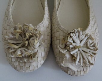BCBG MaxAzria leather ballet flats- sz 6.5