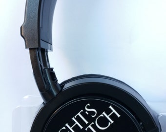 NIGHT WATCH HEADPHONES inspired pc geek game of thrones nights wall jon snow tyrion stark lannister khaleesi arya Daenerys Targaryen