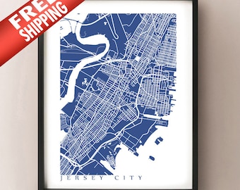 Jersey City Map