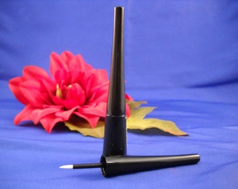 All natural Mineral Liquid Eyeliner in INTENSE BLACK Unscented Non Toxic Eyeliner Easy to apply with felt tip applicator