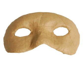 Paper Mache Bandit Mask