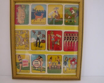 1950's Novelty Water Slide Decals