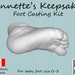 Baby foot Casting kit