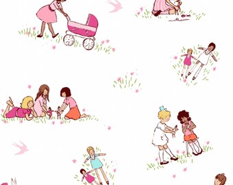 Michael Miller - Best of Sarah Jane - Dolls in Summer