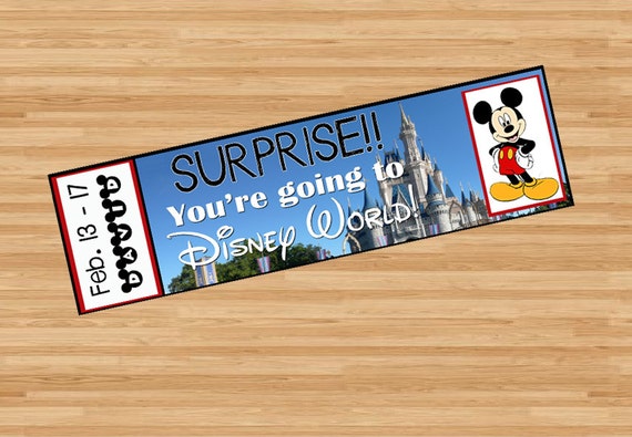 Printable Ticket To Disneyland Paris Boarding Pass Surprise Etsy Printable Ticket To Disneyland Paris Boarding Pass Surprise Etsy