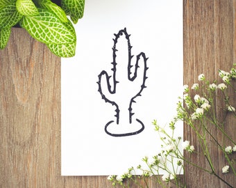 Illustration screen printed 10 X 15 CM - various ILLUSTRATIONS