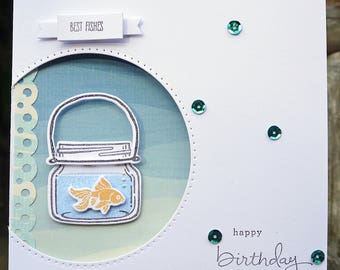 Handmade Birthday Greeting Card