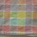 Vintage Plaid Tablecloth Spring Pastel Round