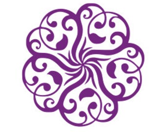 Download Monogram Mandala SVG