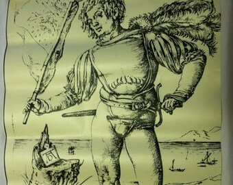 Albrecht Dürer, Standard Bearer (CA. 1502) COPY