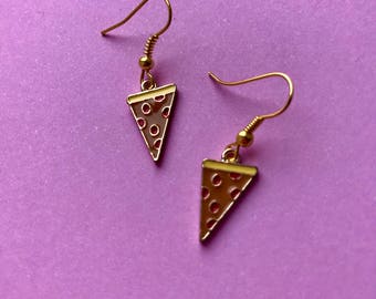 FREE Shipping! Pizza Earrings, Sunny Side Up, Funky Earrings, Funky Jewellery, Cute Accessories, Food Jewellery