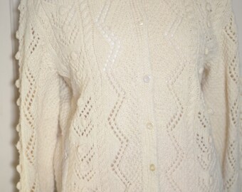 Hand Knit Cardigan