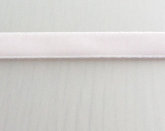 Pale Pink Velvet Ribbon Choker, 9mm Light Pink Velvet Choker Necklace, Plain Choker