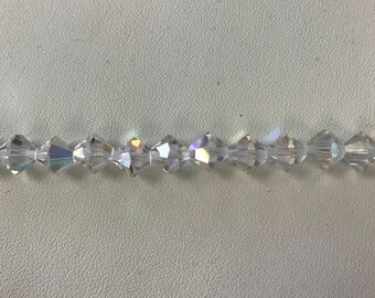 5301/5328 Swarovski® 8mm Bicone - Crystal AB - 24 pieces