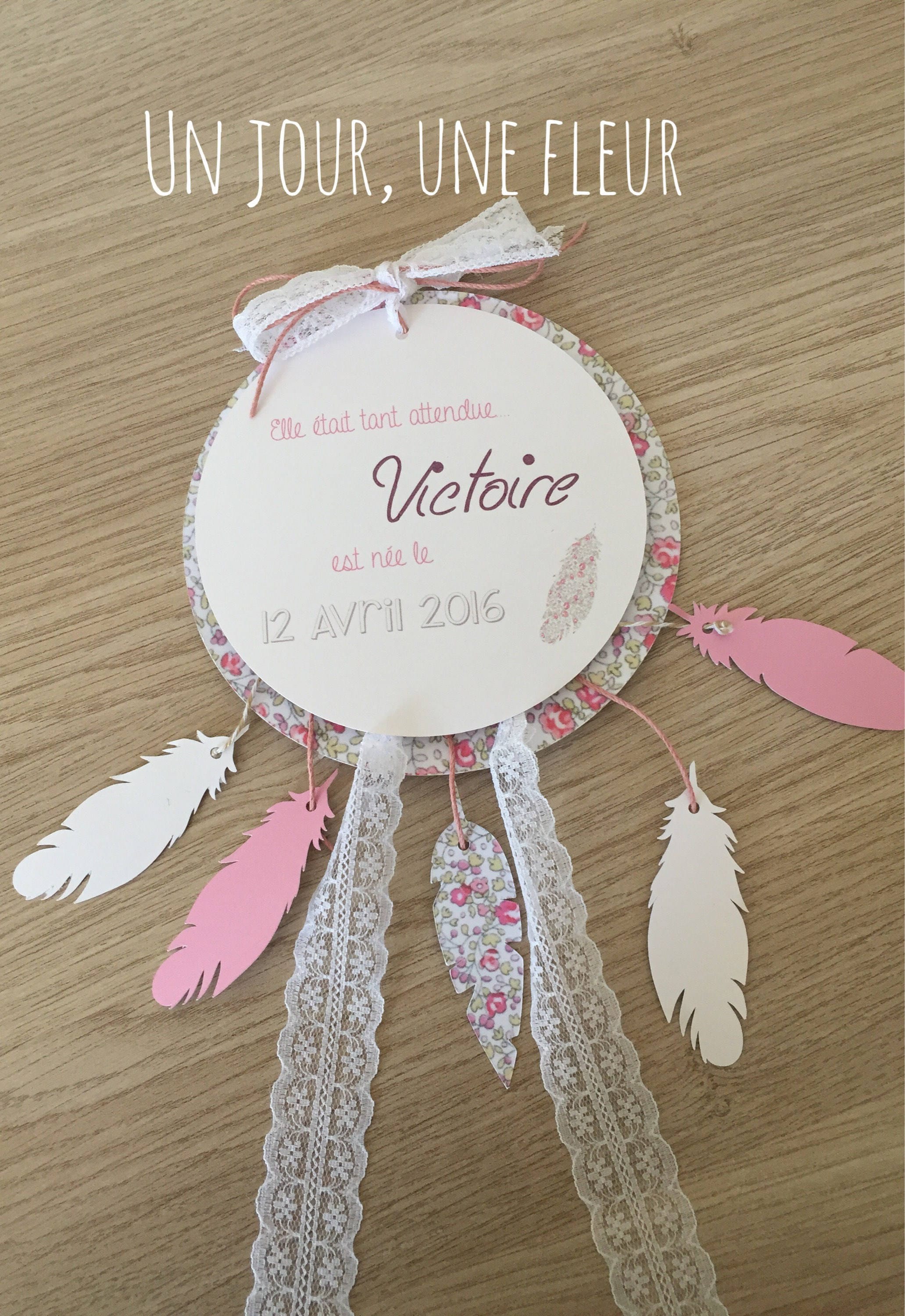 Faire part attrape reve