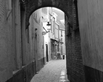 Bruges Laneway - Original Signed Fine Art Photograph