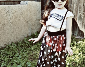Maxi Suspender Skirts