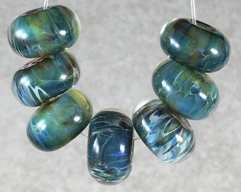 Handmade Lampwork, Boro Glass Beads, Organic Lampwork, lampwork boro Beads, artist made lampwork, lampwork orphan beads, rustic lampwork