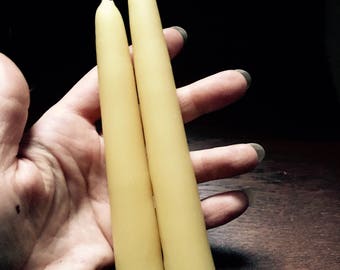 Taper Candle // 100% Pure Beeswax