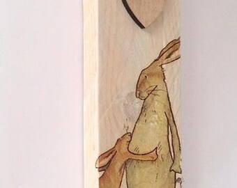 Wooden Guess How Much I Love You hooks