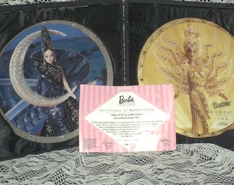 Enesco Bob Mackie Barbie Plates