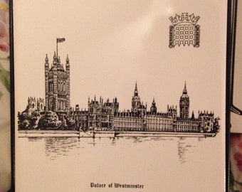 Dorincourt Tiles Palace of Westminster Teapot Trivet