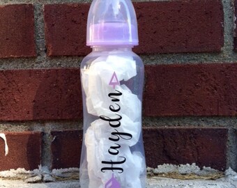 Personalized Baby Bottle, Baby Shower Gift for Boy/Girl