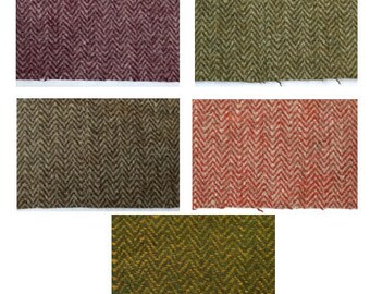 Herringbone wool fabric