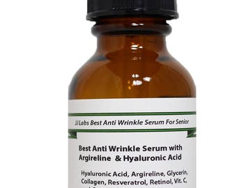 Senior Best Anti Wrinkles Serum with Argireline & Hyaluronic Acid 1.2 oz