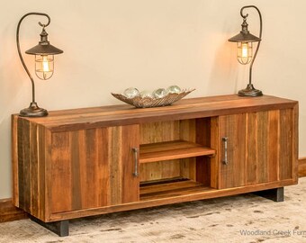 Reclaimed Wood TV Cabinet