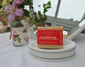 Goats Milk Soap with Frankincense & Myrrh