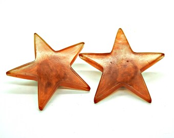 Star clip on earrings non pierced buy costume jewelry earrings clip on clipped to clip on ear clip back earring clips statement clip ons