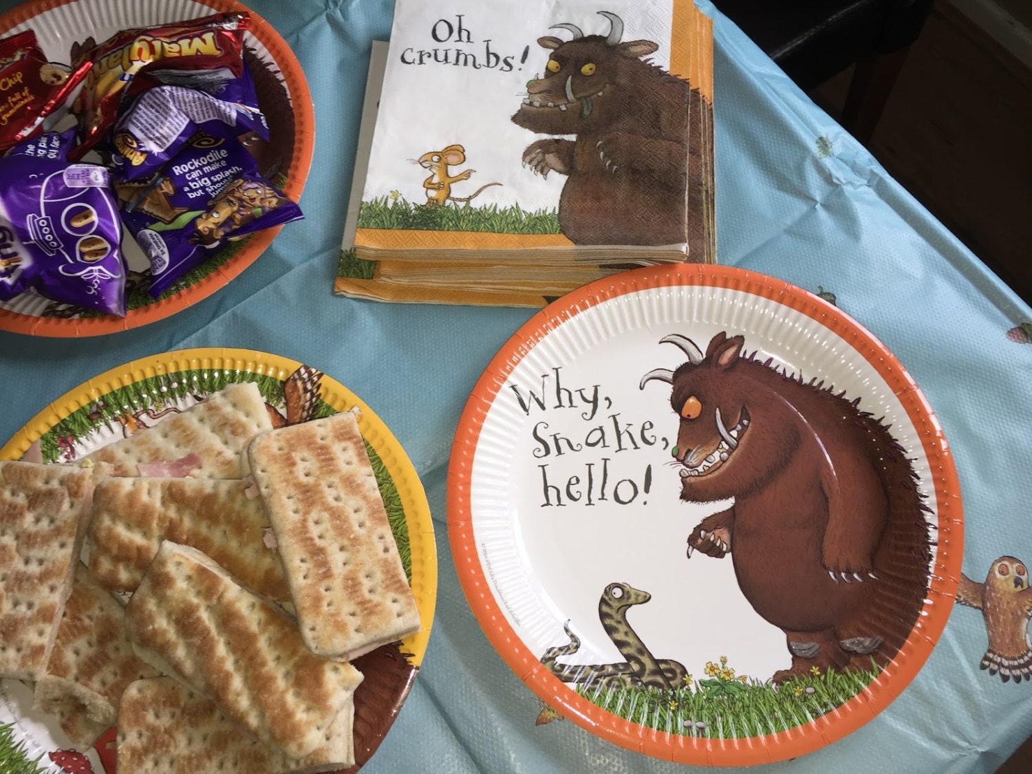 The gruffalo party supplies First birthday Gruffalo birthday