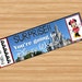 printable ticket to disney world with custom name dates